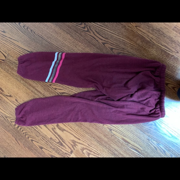 Spiritual gangster sweatpants, dark red, size xs - Picture 2 of 2
